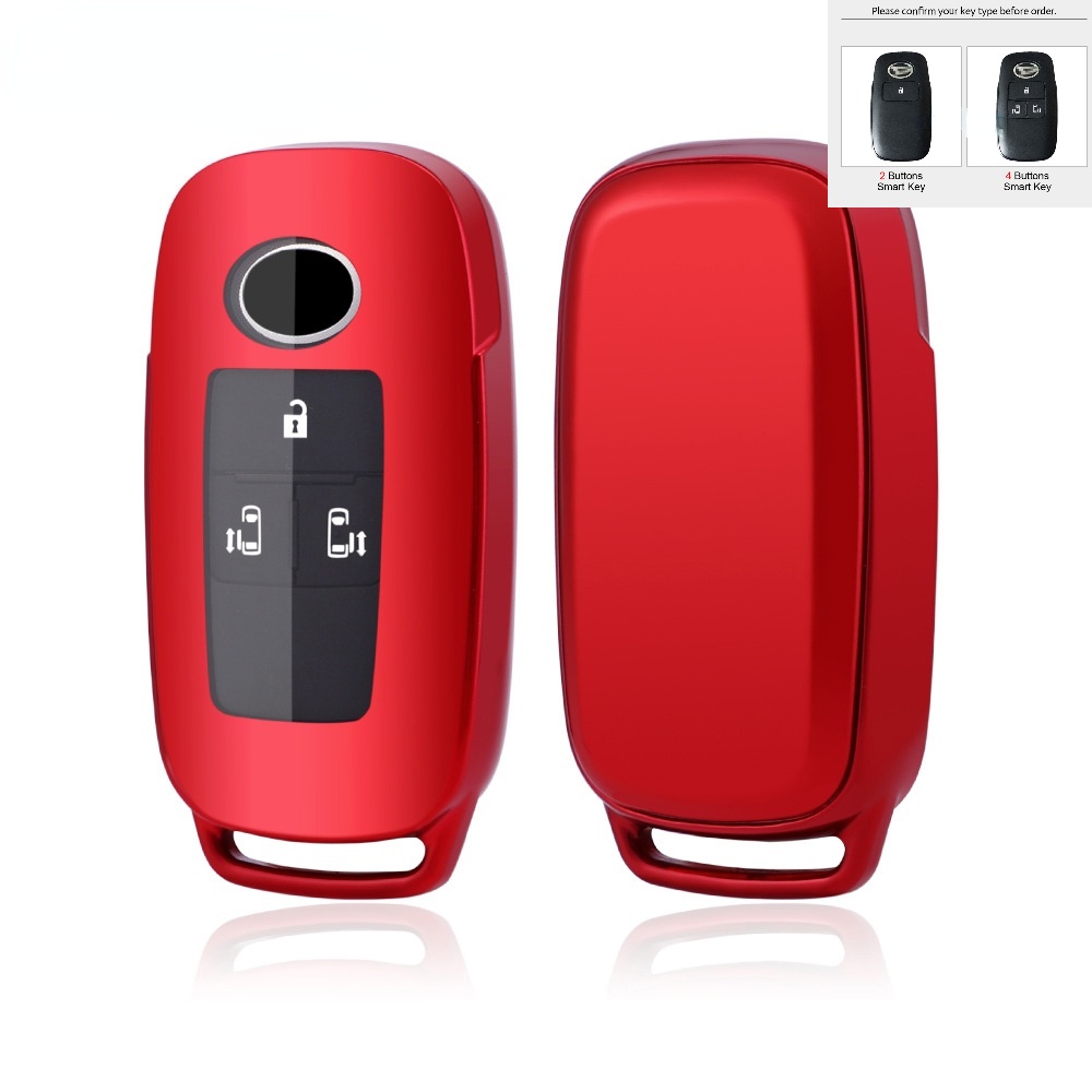 Vỏ Bảo Vệ Chìa Khóa Xe Hơi TOYOTA RAIZE 2022 Bằng TPU Mạ Chrome Phản Quang Daihatsu TOYOTA Tanto Rocky Ka LA650S 150S/800S