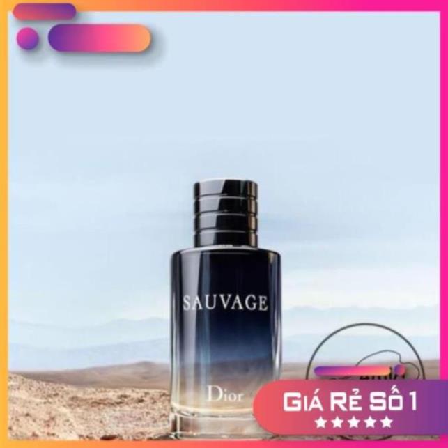 20[CHÍNH HÃNG]-[FREESHIP - Nước hoa nam Sauvage Eau De Toilette (EDT) 100ml chính hãng Pháp | Thế Giới Skin Care