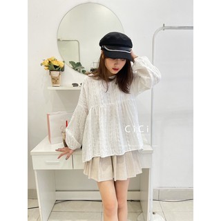 Áo sơmi bbd hoạ tiết CICISTUDIO