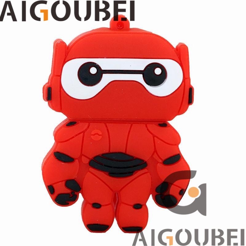 Usb 2.0 với vỏ bọc silicone hình hoạt hình dễ thương phiên bản lớn màu trắng thích hợp cho máy tính xách tay