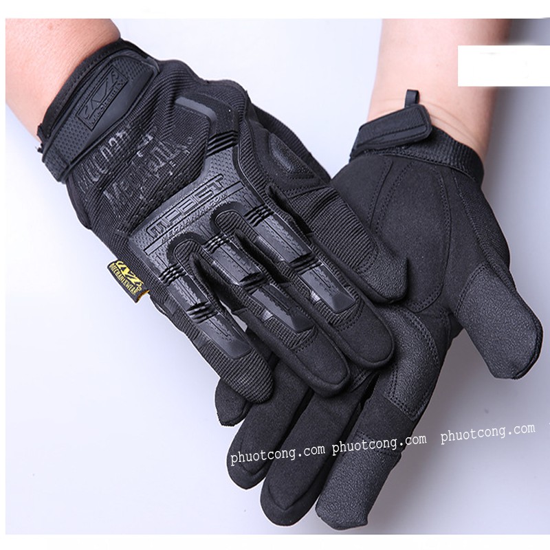 Găng tay bảo hộ dài ngón chống nắng đi phượt Mechanix loại 1 cao cấp