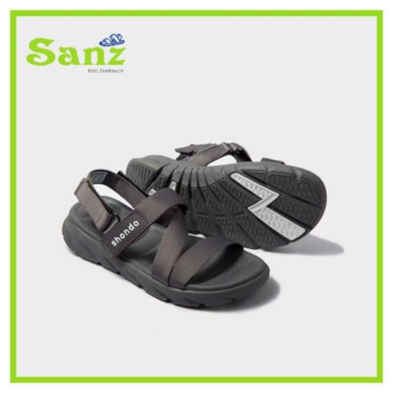 [Sale 3/3][Sanz]{SALE} GIÀY SANDAL SHAT-SHONDO F6 SPORT XÁM [Sẵn Hàng] . ⁶ * _