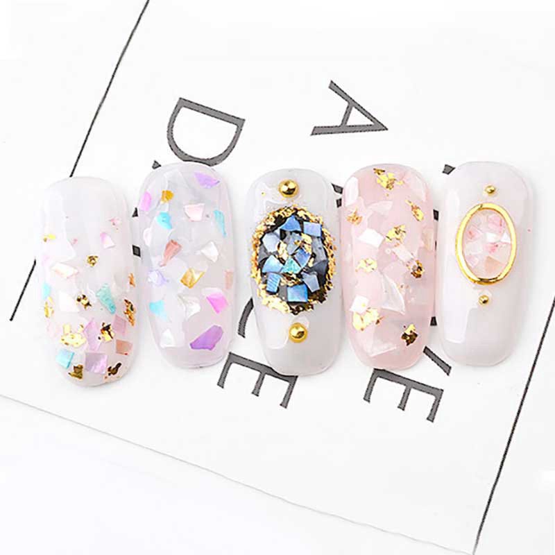 [Hàng mới về] Set 12 hộp phụ kiện đá nghiền 3D trang trí móng tay độc đáo | BigBuy360 - bigbuy360.vn