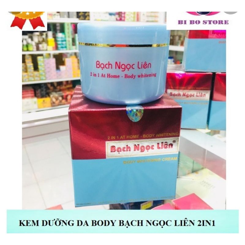 BỘ KEM TẮM TRẮNG VÀ BODY BẠCH NGỌC LIÊN