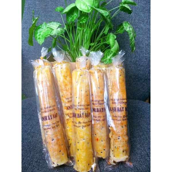 Bánh tráng cuộn ruốc tôm THƯƠNG HIỆU ANH BẢY MẬP đặc sản Phan Rang