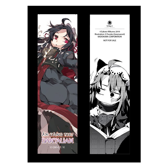 Sách Ẩn Tàng Thư Dantalian - Combo Tập 7 + 8 - Tặng kèm Bookmark, Thẻ nhân vật và Postcard - Light Novel - Thaihabooks