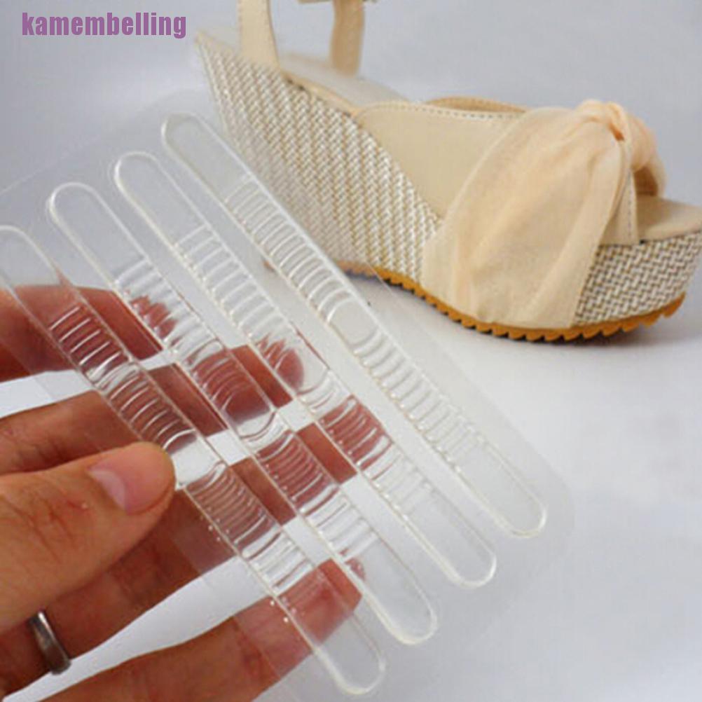 Set 4 Miếng Đệm Dán Gót Giày Bằng Silicone Tiện Lợi