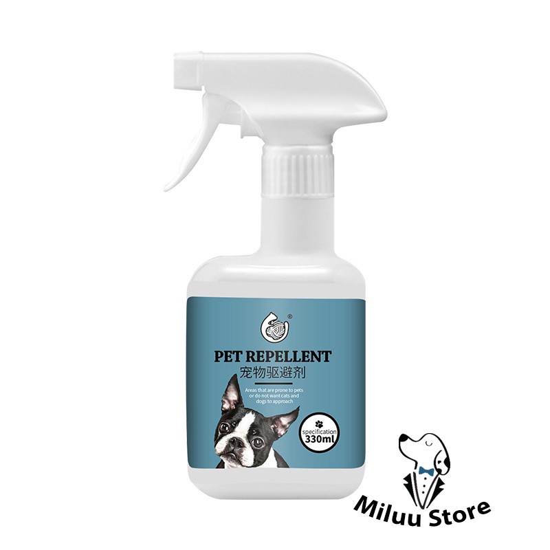 Xịt xua đuổi chó mèo PET REPELLENT, chống cắn phá, đi vệ sinh bừa bãi