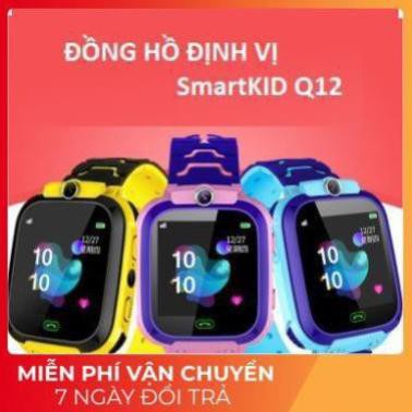 Đồng hồ định vị Q12 nghe gọi cho trẻ em - có camera