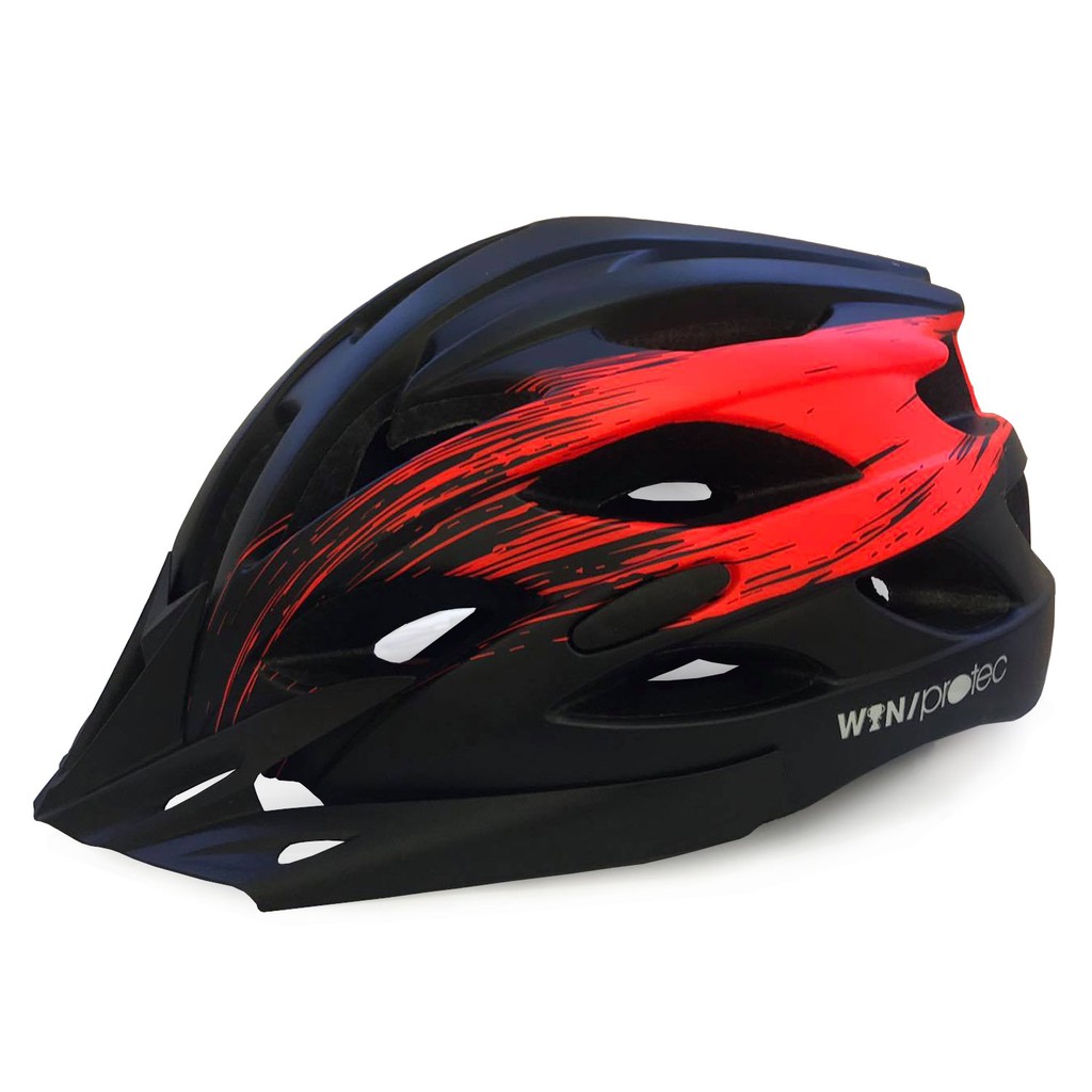 Mũ bảo hiểm xe đạp thể thao Protec Win 016, tiêu chuẩn Châu Âu, an toàn, thời trang