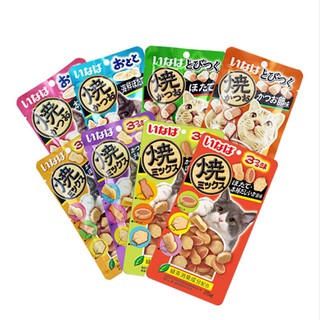 bánh thưởng cho mèo Inaba soft bits mix 25gr