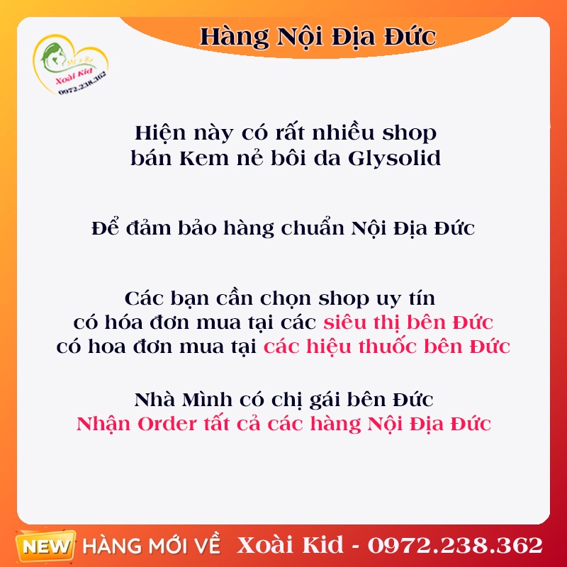 Kem dưỡng ẩm Glysolid Hautbalsam, 100 ml của Đức