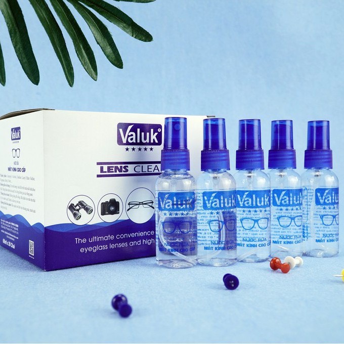 Nước Lau Rửa Mắt Kính Lens Cao Cấp Valuk