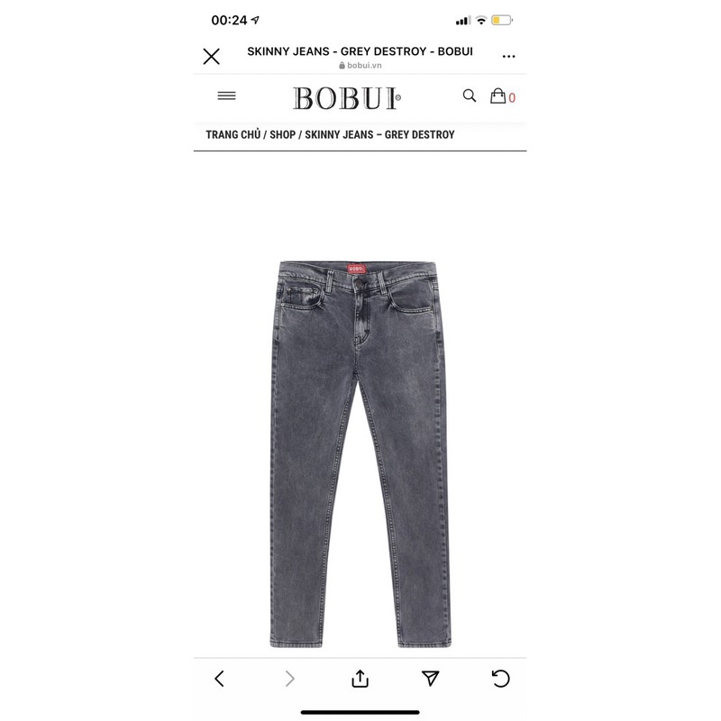 Quần skinny jean BoBui ✖️