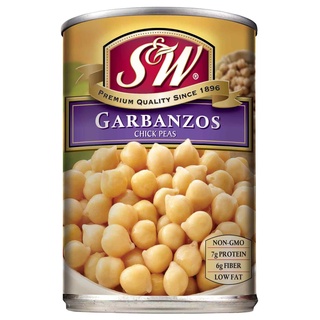 Đậu gà Garbanzos hiệu S&W Garbanzos Chick Peas 439g