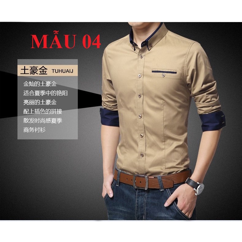 RẬP GIẤY ÁO SƠ MI NAM 7 MẪU LẮP GHÉP - LG04