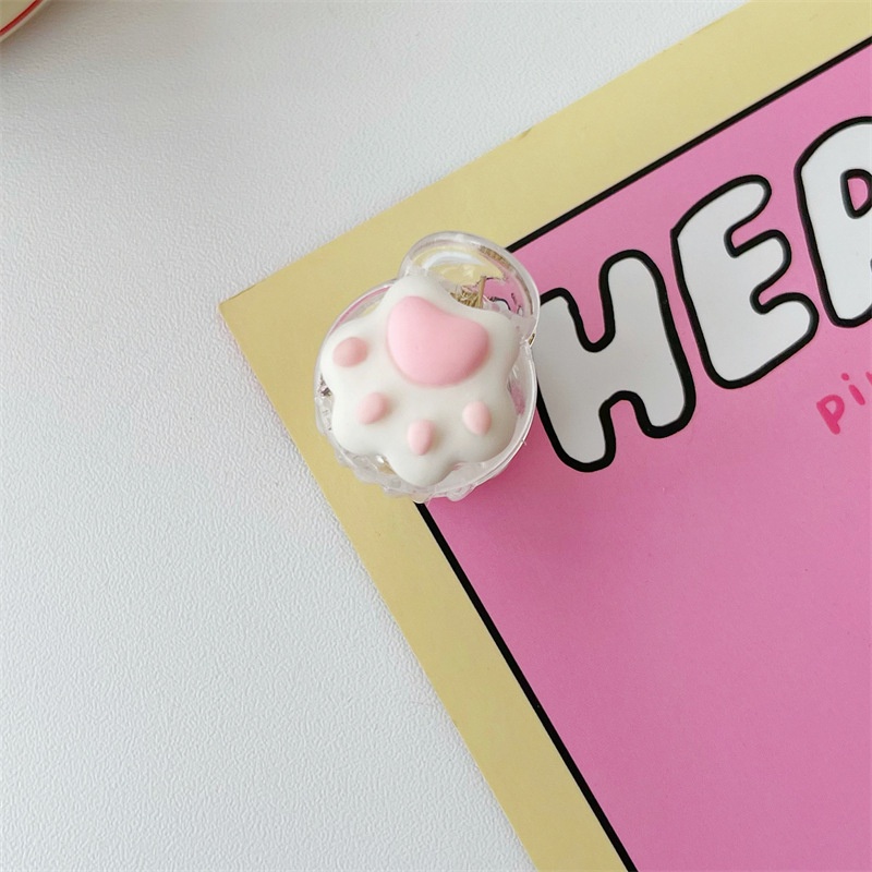 Kẹp Tóc Hình Bàn Chân Mèo Dễ Thương Xinh Xắn