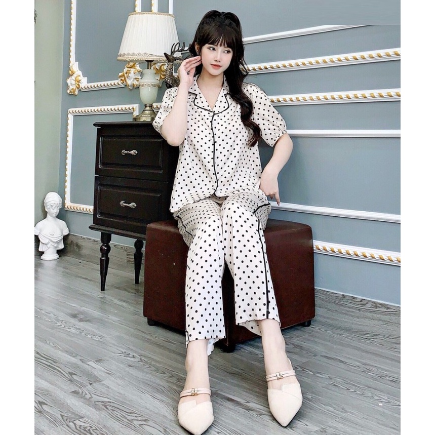 Đồ Bộ Pijama Tay Bồng Dễ Thương Trẻ Trung C23 SWEET HOME