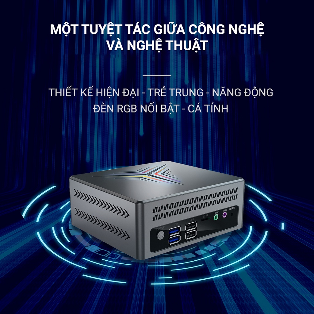 Máy tính để bàn –  Máy server – Mini PC Intel N5095 gen 11th