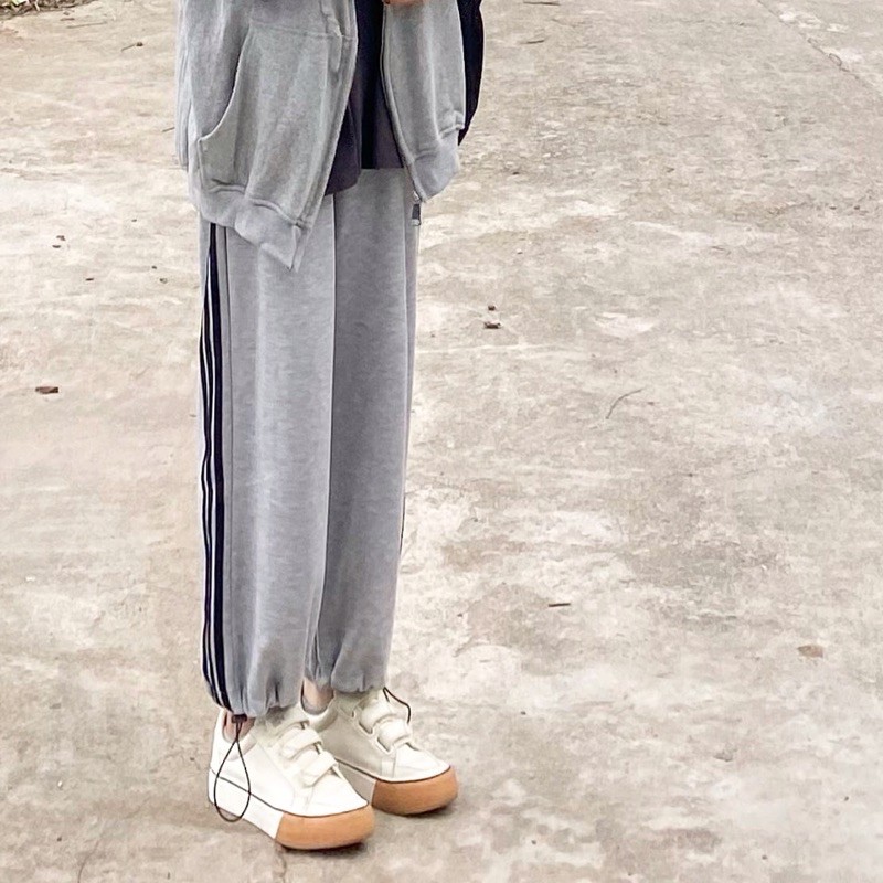 Quần thể thao sọc dây rút ống | BigBuy360 - bigbuy360.vn