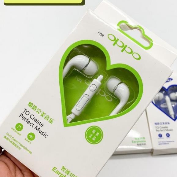 Tai Nghe Có Dây Oppo Hình Trái Tim Jack 3.5mm
