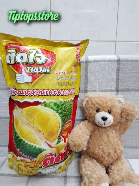 SẦU RIÊNG SẤY KHÔ CRISPY DURIAN TIDJAI THÁI LAN DATE 24/09/2020