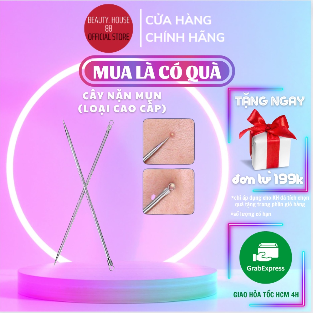 Cây Nặn Mụn 2 Đầu Vacosi (1 cái/túi)