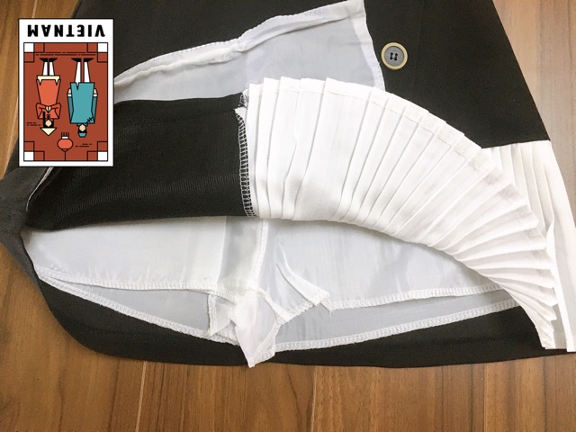 (Xả Hàng) Sét váy thiết kế nữ vải voan lơ xinh Hàn Quốc(có quần trong váy) | BigBuy360 - bigbuy360.vn