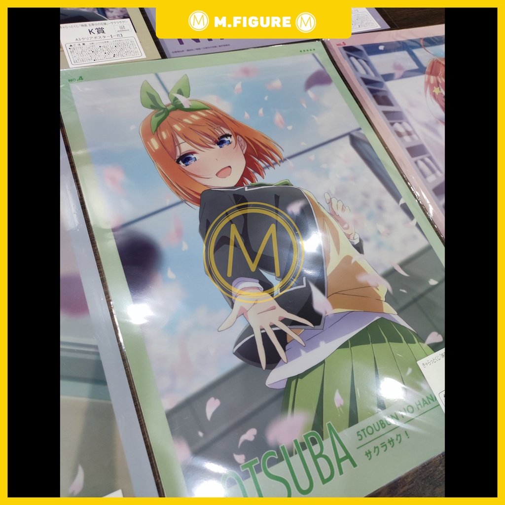 ÁP PHÍCH NHÀ CÓ 5 NÀNG DÂU - GOTOUBUN NO HANAYOME - CLEAR POSTER