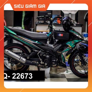 Tem rời ex spark chế RR chất liệu Crom cao cấp ko bay màu.
