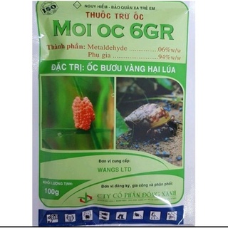 Moi oc 6gr - bả ốc bưu vàng 100g
