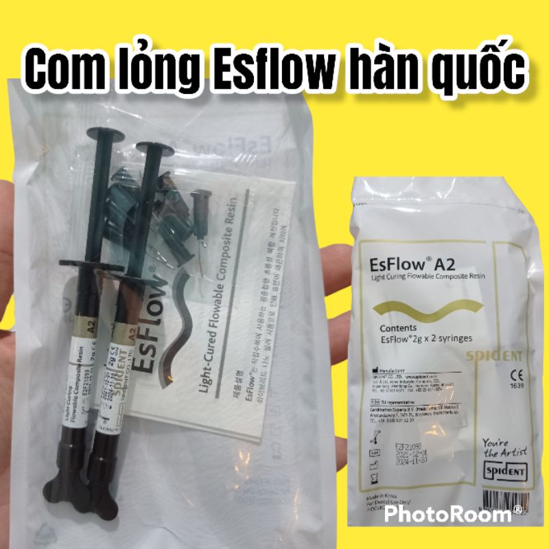 Com lỏng Esflow hàn quốc cao cấp dùng hàn răng và phủ cùi