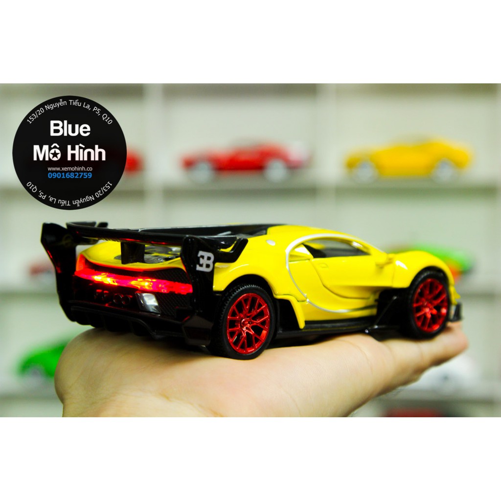 Blue mô hình | Xe mô hình Bugatti Vision Double Horses 1:32