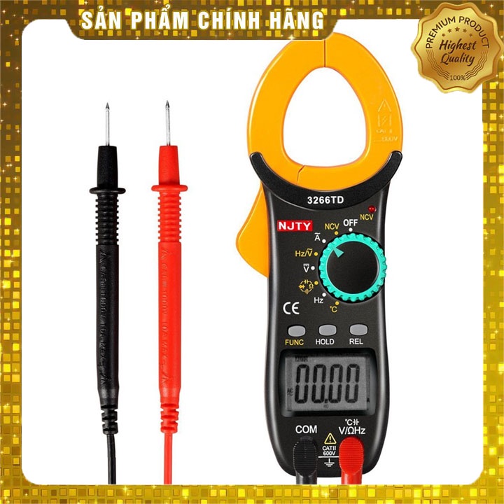 Đồng Hồ Kẹp Dòng Vạn Năng NJTY 3266TD