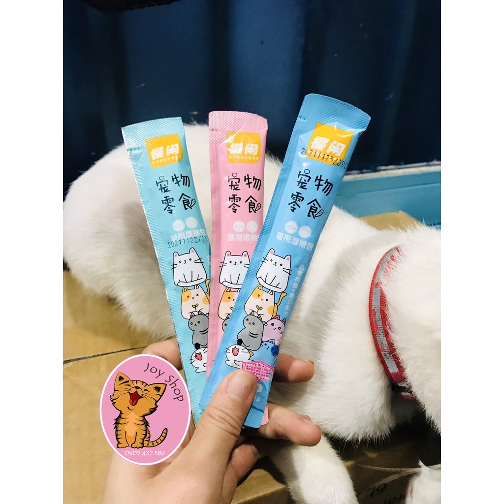 SÚP THƯỞNG SHIZUKA CHO MÈO CƯNG