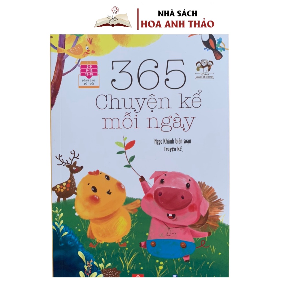 Sách - 365 Truyện kể mẹ kể con nghe, chuyện kể mỗi ngày, chuyện kể trước giờ đi ngủ giúp trẻ phát huy trí tưởng tượng