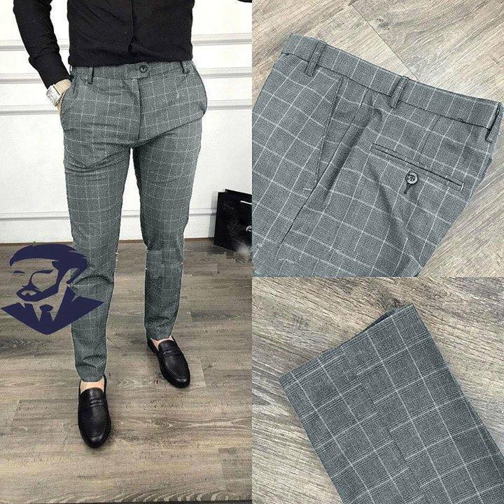 quần tây nam trẻ trung cao cấp kẻ sọc | BigBuy360 - bigbuy360.vn