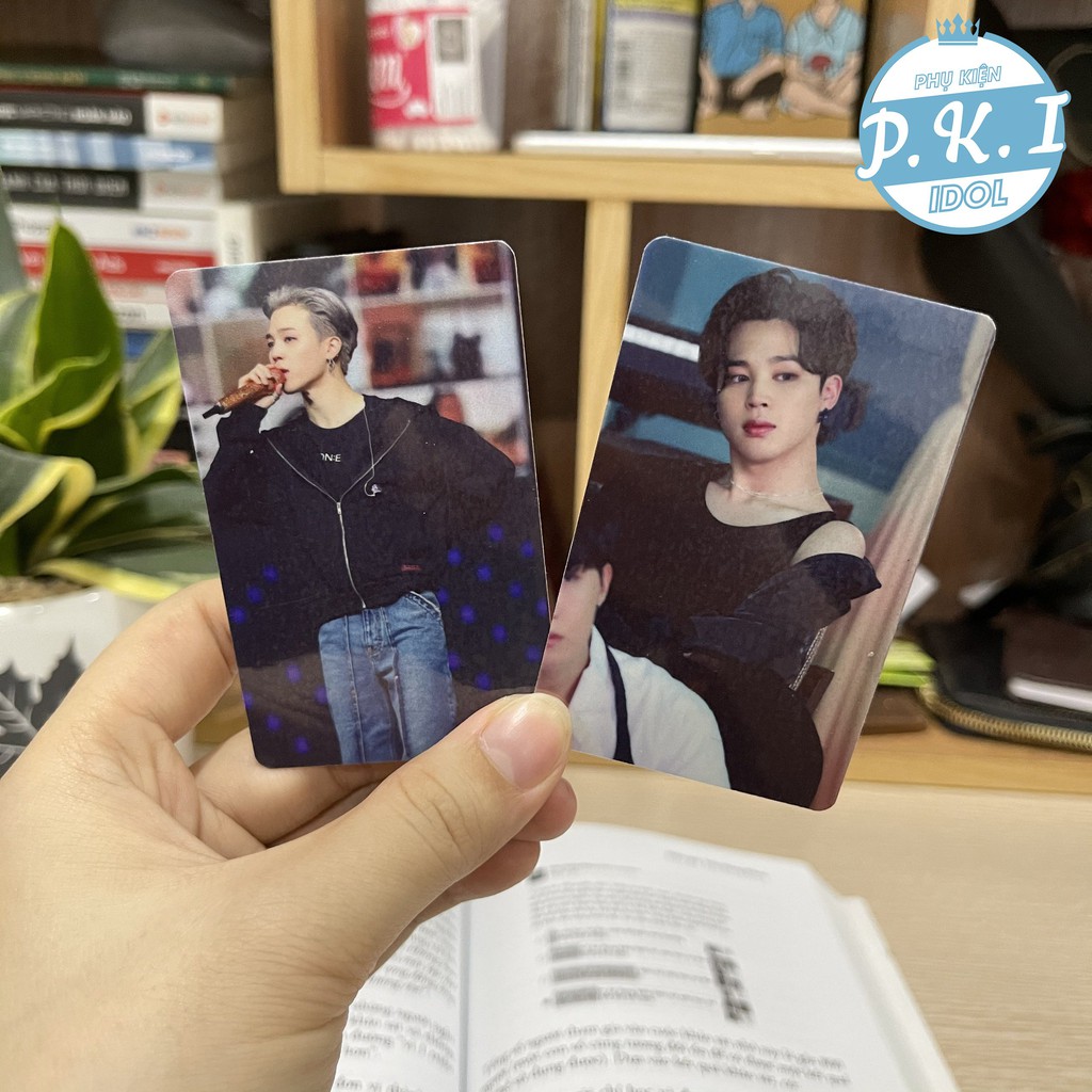 Bộ Card Cứng In Hình Idol Jimin BTS Bo Góc Sang Trọng – Quà Tặng Kpop