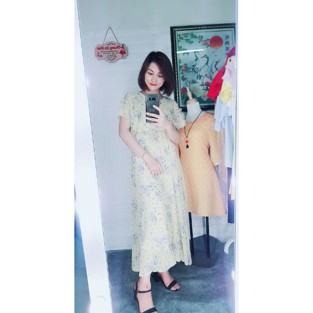 Váy voan đi biển điệu đà