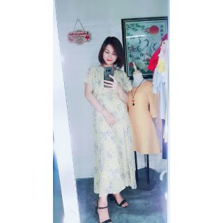 Váy voan đi biển điệu đà