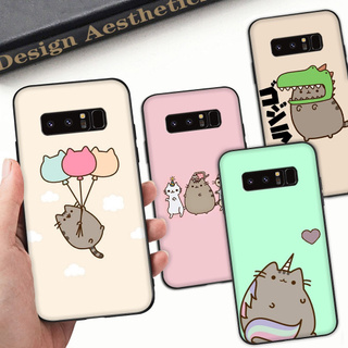 Ốp Điện Thoại Dẻo Viền Đen Họa Tiết Hoạt Hình Mèo Pusheen Cho Redmi 5a 6a 7a 8a 9a 9c Yu177