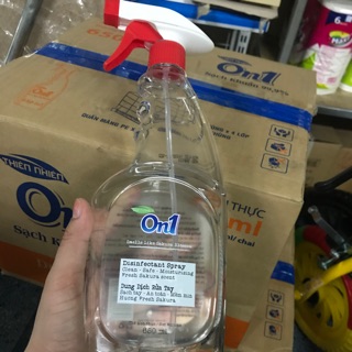 Xịt kháng khuẩn ON1 650ml