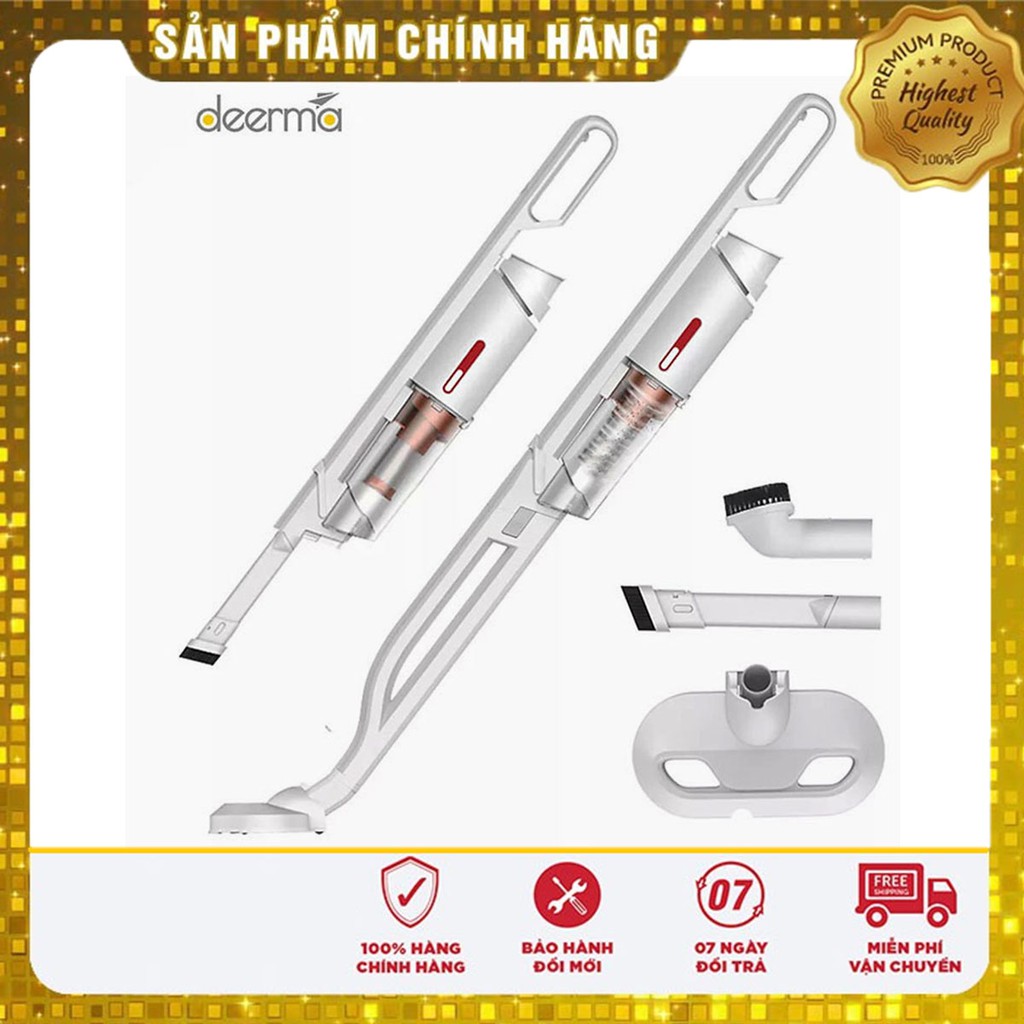 Máy Hút Bụi Cầm Tay Không Dây Deerma VC10 - Cốc chứa 0.8 lít, Pin 2200 mAh, Công Nghệ Hút Lốc Xoáy Hiện Đại.