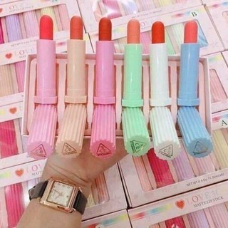 Set 6 son 3 c e love lipstick siêu hot