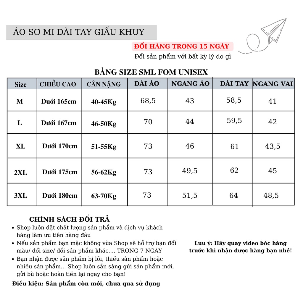 Áo sơ mi nam dài tay vải lụa Kante giấu khuy form rộng unisex phong cách Hàn Quốc