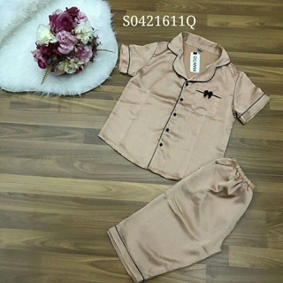 Đồ bộ pijama chất satin lụa