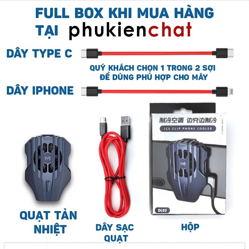 Tản nhiệt điện thoại MEMO DL02 sò lạnh điện thoại siêu lạnh bảo hành 1 tháng phụ kiện điện thoại Minado store