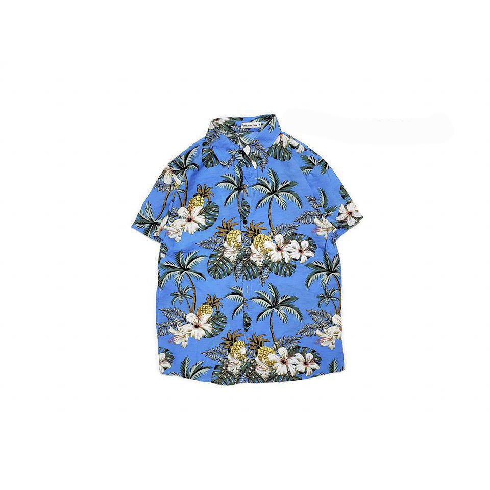 Áo Sơ Mi Hawaii Thơm Dừa 5 màu