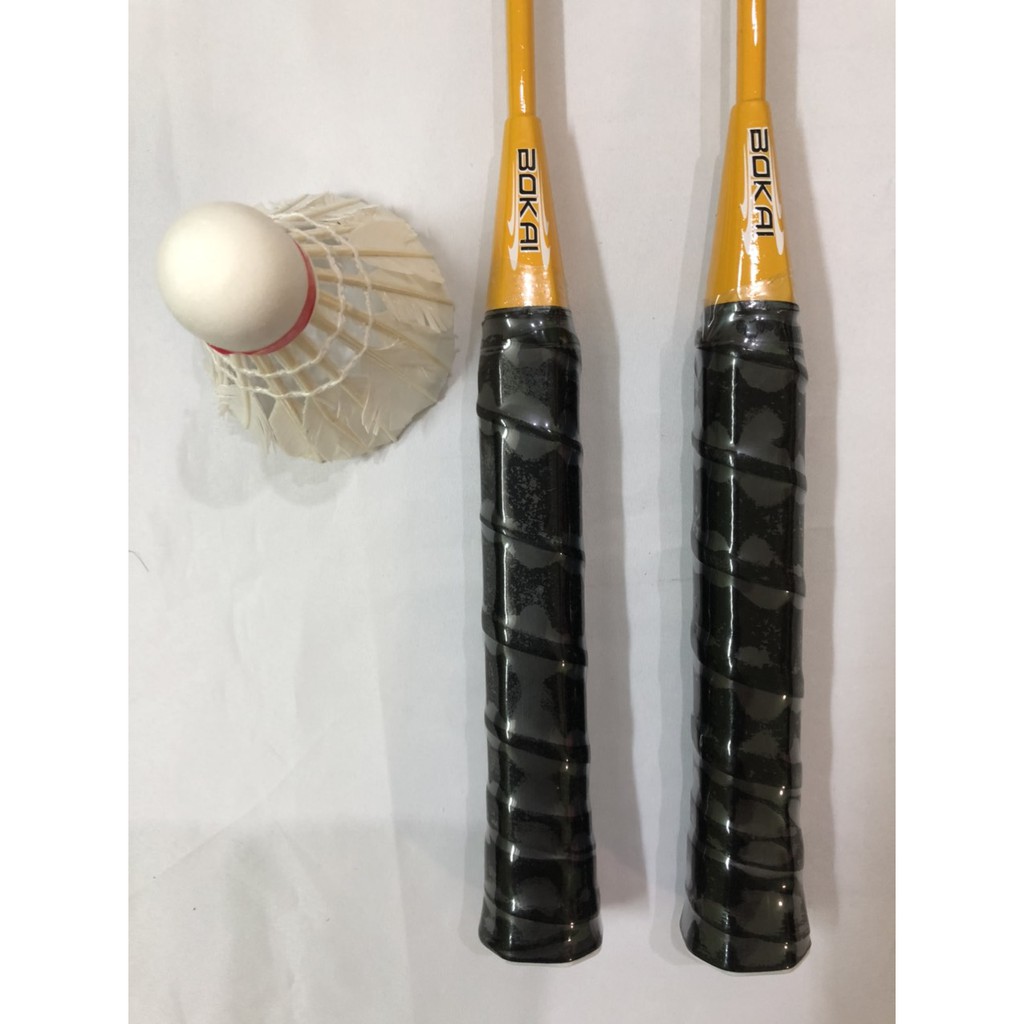 combo bộ 2 cây Vợt Cầu Lông BOKAI 9105 tặng ngay hộp Cầu Ba Sao 10 quả