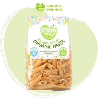 Nui Ăn Dặm Hình Ống Hữu Cơ MĂMMY Loại 1 Mềm Tan Cho Bé Trên 6 Tháng